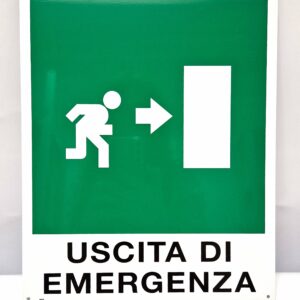 Cartello Uscita DX 50x40